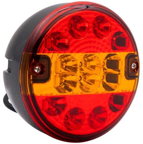 LED Taillight Ø 140mm 14 LEDS 12/24 V-3