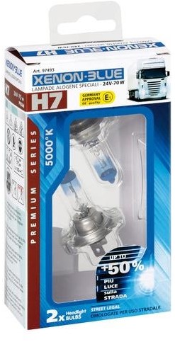 H7 Xenon Look Lampen Set