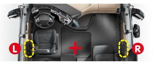 Truck Door Lock - MAN TGA / TGS / TGX-3