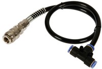 Luchtslang connector T-2 6 mm +