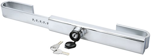 Hardened chrome-plated steel container lock, Zanna 2