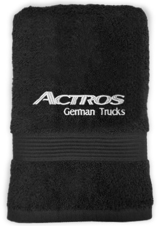 Actros towel Black