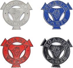 Aluminium Embleem SCANIA VABIS