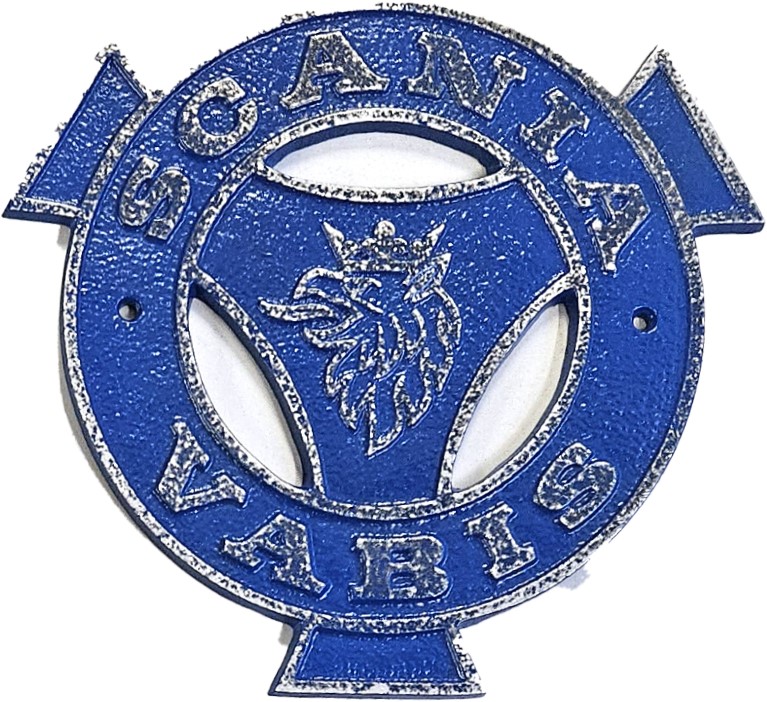 Aluminium Embleem SCANIA VABIS Truck Accessoires