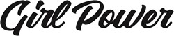 Aufkleber "Girl Power" - mehrere Farben