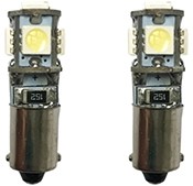 BA9S 5 SMD LED 24V Weiß