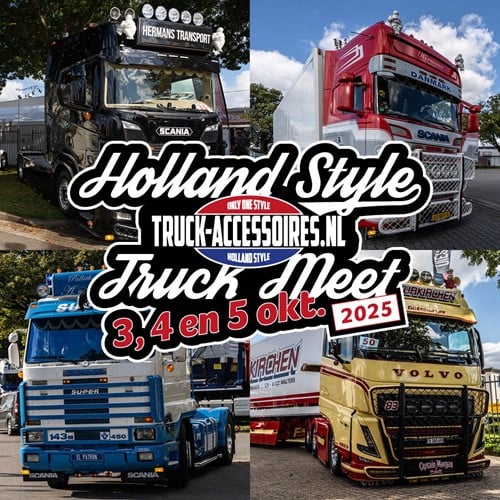Holland Style Truck Meet 2025 - 1 Persoon en 1 Truck