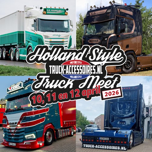 Holland Style Truck Meet 2026 - 1. Person und 1. Truck