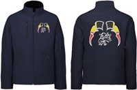 Softshell jacket Svempa with flags Belgium - Belgium-3