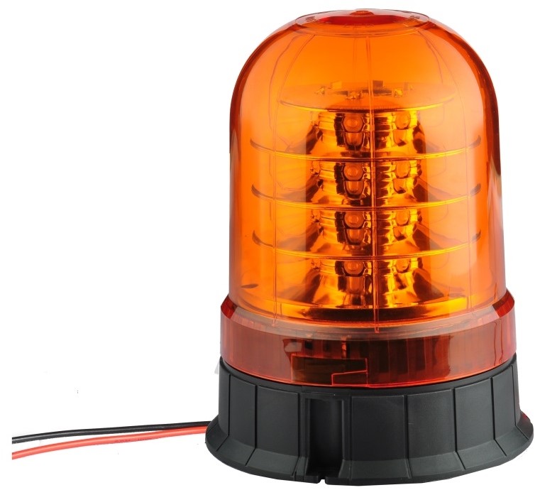 LED-Rundumleuchte 3-Punkt-Befestigung - Orange