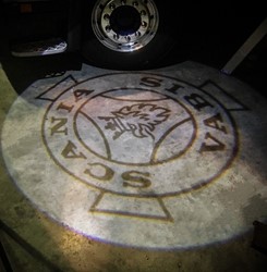 Türbeamer mit Logo 12-24V