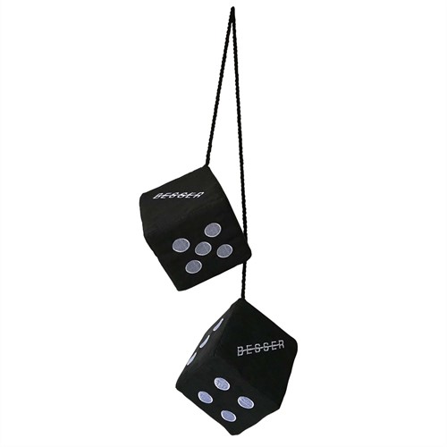 Besser dice with stitched logo-2