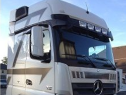 Acryl Zonneklep Mercedes Actros MP4 Big / Giga Space