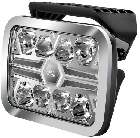 Verstraler LED VF blade hangend positielicht WI/OR chrome REF 25             