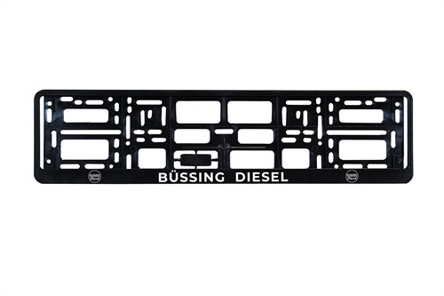 Kentekenplaathouder Büssing Diesel