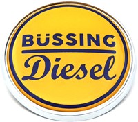 Emblem Round Büssing Diesel