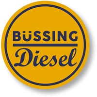 Sticker round - Büssing Diesel