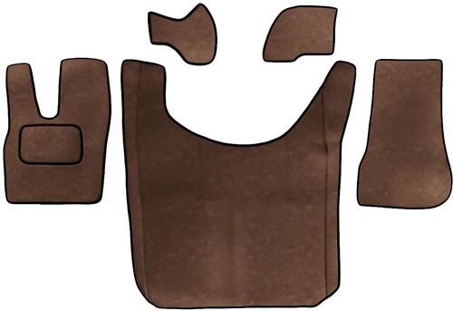 Engine cover and floormats DAF XG/XG+