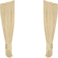 Set Zijgordijnen Alcantara Cream 0016