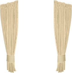 Set Zijgordijnen Alcantara Cream 0016