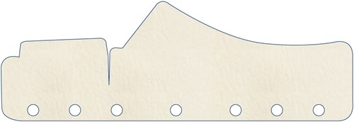 Dashboard cover Scania G/R Series Streamline from '13 till '17