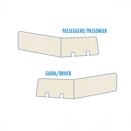 Sitzumrandung VOLVO FH ab '01 bis '12 / ab '13-2