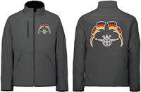 Softshell jas DAF bladveer Embleem met wimpels Duitsland-2