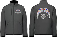 Softshell jacket DAF wings Emblem with flags Groningen-2