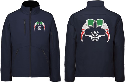 Softshell jas DAF bladveer Embleem met wimpels Italië-3