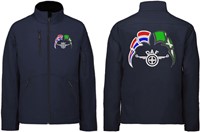Softshell jas DAF bladveer Embleem met wimpels Nederland - Achterhoek-3