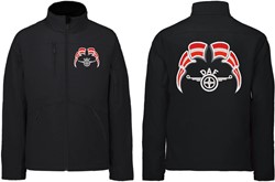 Softshelljacke DAF Flügel Emblem mit Wimpel Österreich