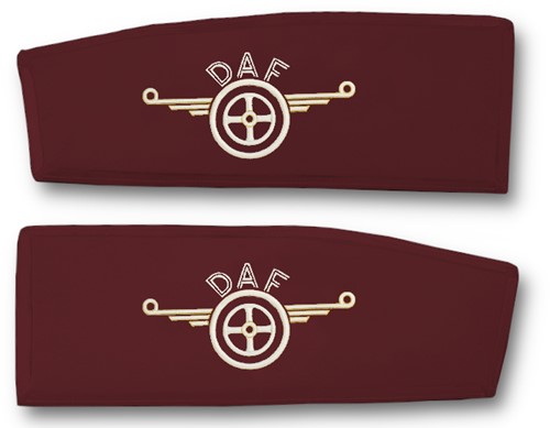 Türverkleidungen DAF Bordeauxrot Glatt