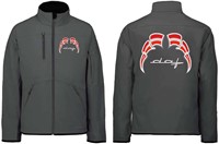 Softshelljacke DAF Old Style Emblem mit Wimpel Österreich