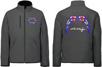 Softshell jacket DAF Old Style Emblem with flags Limburg-2