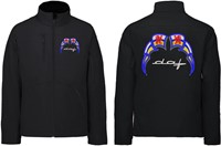 Softshell jacket DAF Old Style Emblem with flags Limburg