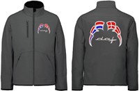 Softshell jacket DAF old style Emblem with flags Netherlands - Denmark-2