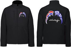 Softshell jacket DAF Old Style Emblem with flags Netherlands - Finland