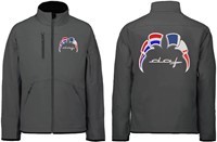 Softshell jacket DAF Old Style Emblem with flags Netherlands - France-2