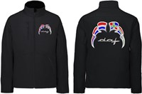 Softshell jacket DAF Old Style Emblem with flags Netherlands - Groningen
