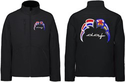 Softshell jacket DAF Old Style Emblem with flags Netherlands - Limburg