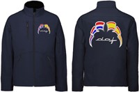 Softshell jacket DAF Old Style Emblem with flags Netherlands - Spain-3