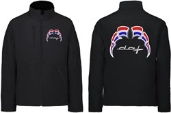 Softshell jacket DAF Old Style Emblem with flags Netherlands