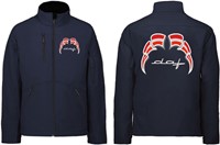 Softshelljacke DAF Old Style Emblem mit Wimpel Österreich-3