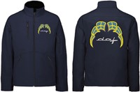 Softshell jacket DAF Old Style Emblem with flags Sweden-3