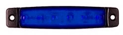 Markeerverlichting 6 LED Blauw 24 V