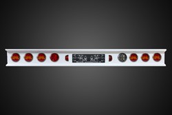 Danish bumper 8 holes including LED lamps