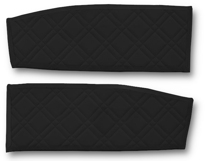 F-CORE Deurpanelen vrachtwagen compatibel voor FORD F-MAX 10.18- ZWART