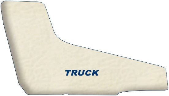 GEKNOOPT Deurpanelen geschikt voor SCANIA R, G 2005 t/m 2017 Deens