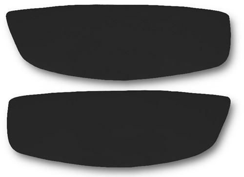 Deurpanelen MAN TGL / TGM / TGS / TGX vanaf 2012 Zwart Glad-3