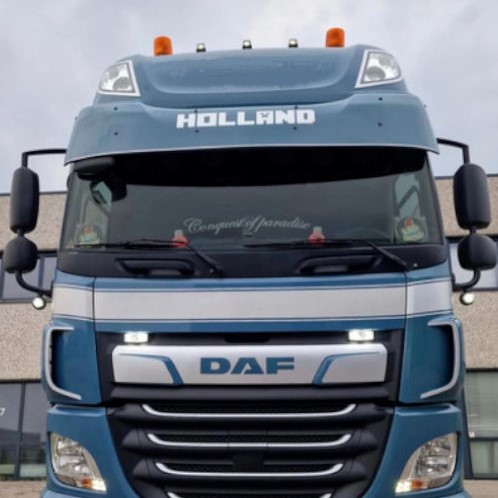 Polyester Sun Visor DAF CF Euro 6